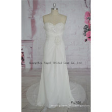 Шифон бисером свадебное платье, свадебное платье для свадьбы